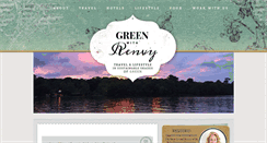 Desktop Screenshot of greenwithrenvy.com