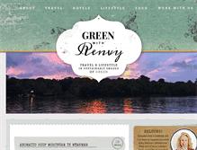 Tablet Screenshot of greenwithrenvy.com